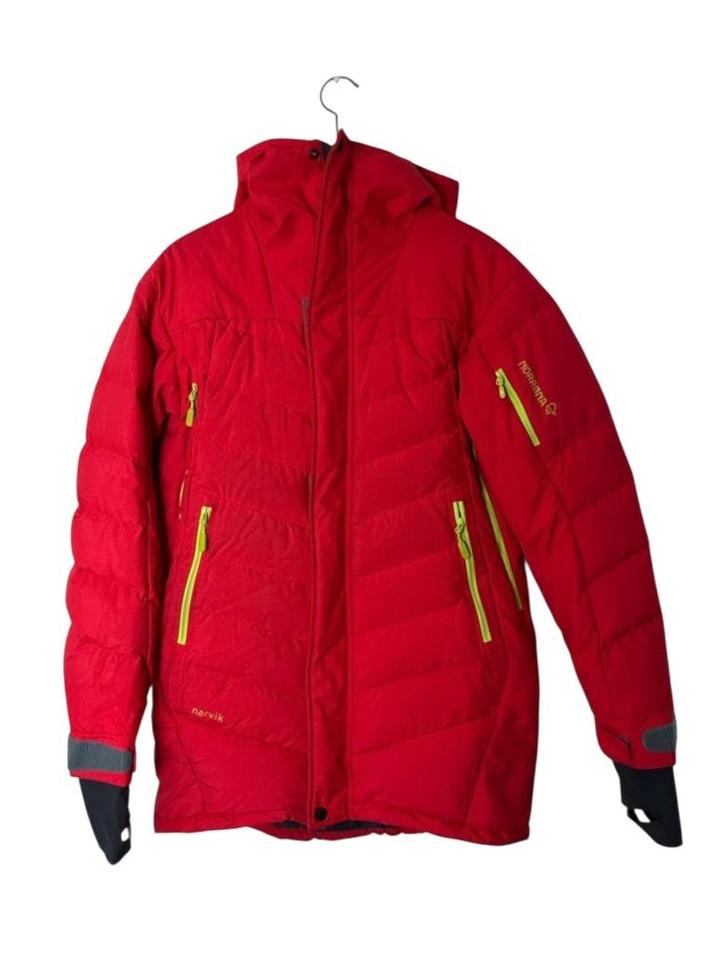 Norrøna jas S, Kleding | Dames, Jassen | Winter, Zo goed als nieuw, Maat 36 (S), Rood, Ophalen of Verzenden