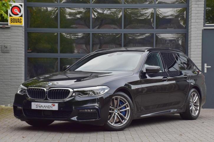 BMW 5-serie Touring 540i xDrive High Executive, Auto's, BMW, Bedrijf, Te koop, 5-Serie, 360° camera, 4x4, ABS, Adaptieve lichten