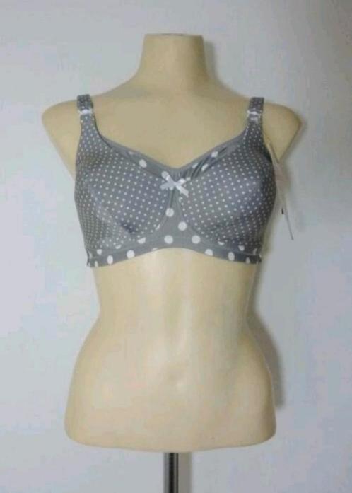 Grijze polkadot voedings bh (70E) zonder beugels van Anita, Kleding | Dames, Ondergoed en Lingerie, BH, Grijs, Verzenden