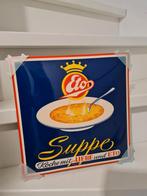 Emaille bord nieuw in doos, Ophalen of Verzenden, Zo goed als nieuw, Reclamebord