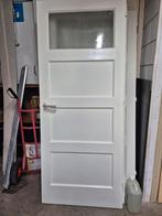4 paneeldeuren met bovenraampje, Ophalen of Verzenden, Gebruikt