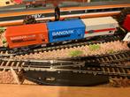 N spoor Trix containerwagon met 3 containers, Gelijkstroom, Trix, Ophalen of Verzenden, Nieuw