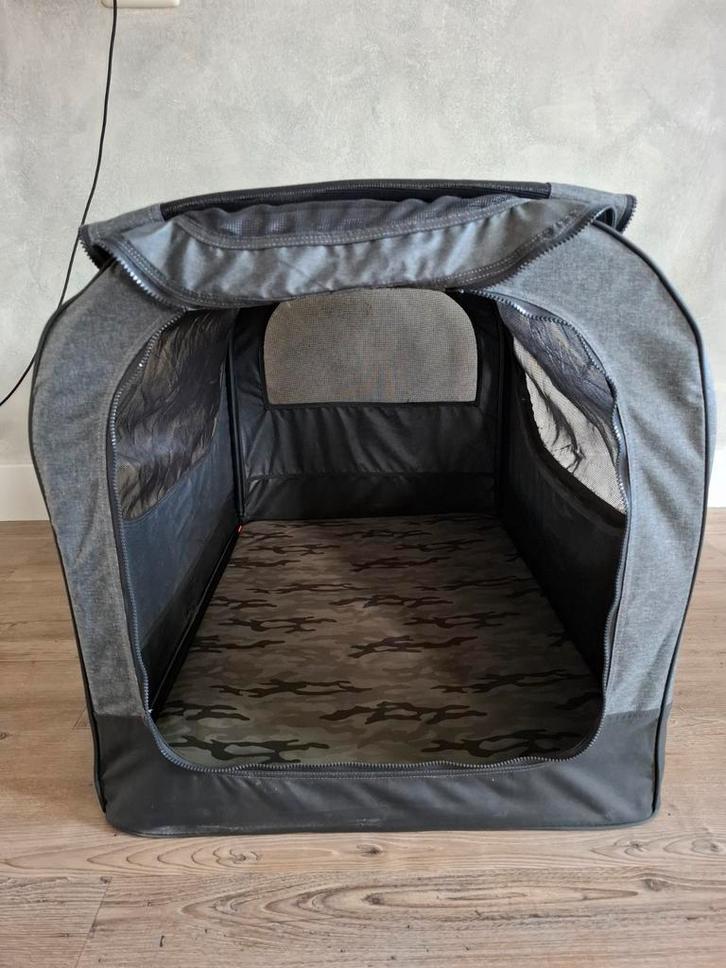 Opvouwbare hondenbench, Dieren en Toebehoren, Hondenmanden, Zo goed als nieuw, Ophalen