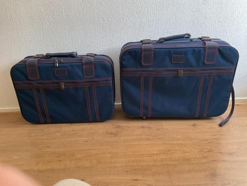 KOFFERS  CANVAS.   TURBO.S.      TWEE.  STUKS, Sieraden, Tassen en Uiterlijk, Koffers, Zo goed als nieuw, Overige materialen, 50 tot 60 cm