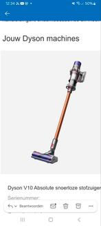Dyson v10 absolute, Witgoed en Apparatuur, Stofzuigers, Ophalen of Verzenden, Zo goed als nieuw