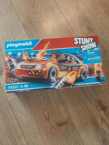 Playmobil Stuntshow Crashcar - 70551 beschikbaar voor biedingen