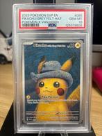 Pikachu Grey Felt Hat PSA 10, Hobby en Vrije tijd, Ophalen of Verzenden, Zo goed als nieuw, Losse kaart