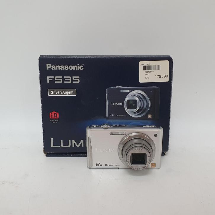 Panasonic Lumix DMC-FS35 Digitale Camera Compleet in Doos, Antiek en Kunst, Antiek | Servies compleet, Ophalen of Verzenden