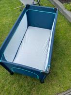 Campingbedje / babybedje / logeerbedje, Kinderen en Baby's, Ophalen of Verzenden, Zo goed als nieuw, Rechthoekig, Wieltjes