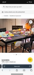 dining table and 4 chairs (ikea), Huis en Inrichting, Tafels | Eettafels, Ophalen, 100 tot 150 cm, 50 tot 100 cm, Zo goed als nieuw