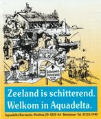 Sticker toerisme Aquadelta Bruinisse Zeeland, Verzenden, Zo goed als nieuw, Overige typen