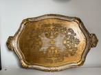 Vintage Decoratieve Dienblad - 60x38 cm, Antiek en Kunst, Ophalen