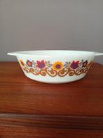 Vintage JAJ Briarwood Ovenschaal 22cm, Gebruikt, Schaal, Rond, Ophalen of Verzenden