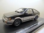 Toyota Corolla Levin AE86 1:43 Ebbro zwart, Verzenden, Nieuw, Auto, Overige merken