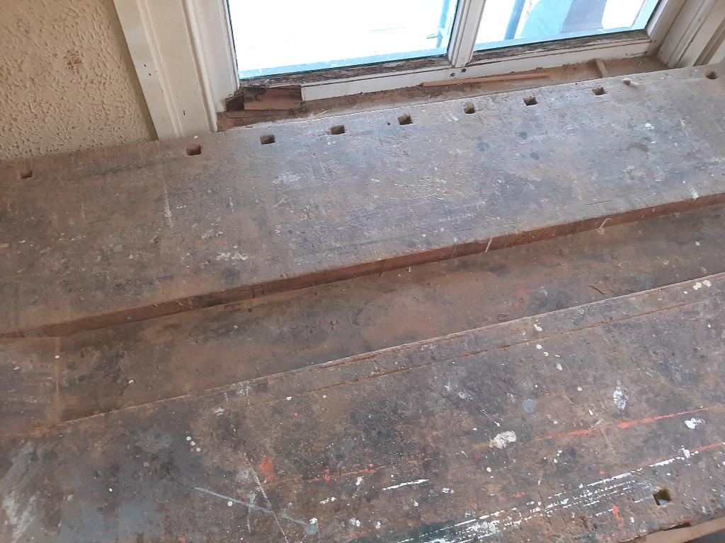 Vintage meubelmakers werkbank, Ophalen