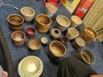 Vintage Mobach Utrecht Potjes & Vazen - Hele Partij, Huis en Inrichting, Woonaccessoires | Vazen, Gebruikt, Overige kleuren, .
