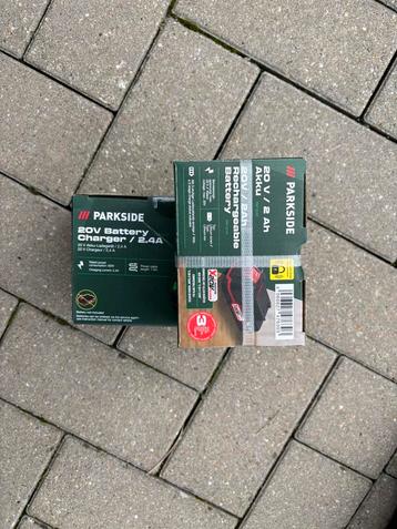 Parkside Accu 20V & Oplader - Nieuw! beschikbaar voor biedingen