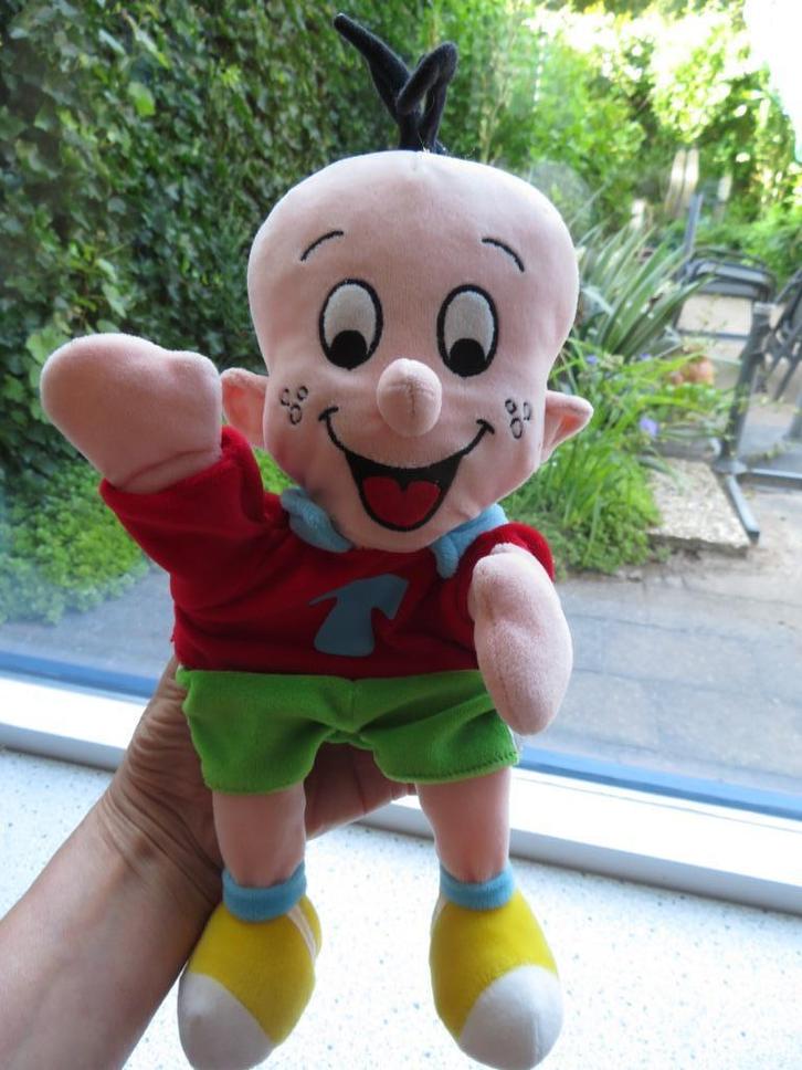 Handpop poppenkastpop jongen Tomke merk Jurjen de Vries, Kinderen en Baby's, Speelgoed | Knuffels en Pluche, Zo goed als nieuw