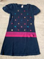 Frendz donkerblauwe feestelijke jurk / overgooier - maat 128, Kinderen en Baby's, Kinderkleding | Maat 128, Meisje, Frendz, Ophalen of Verzenden