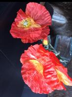 Prachtige grote klaprozen lange stengels, paradijs planten, Ophalen of Verzenden, Zo goed als nieuw, Binnen