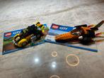 Lego City 60113 Rally Auto & 60178 Snelheidsrecordauto, Ophalen of Verzenden, Zo goed als nieuw, Complete set, Lego