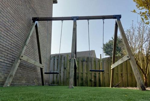 HOUTEN SCHOMMEL diverse modellen afhalen of laten leveren, Kinderen en Baby's, Speelgoed | Buiten | Speeltoestellen, Nieuw, Schommel