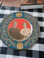 Bordje viering huwelijk Juliana en bernard, Ophalen of Verzenden, Gebruikt, Nederland, Overige typen