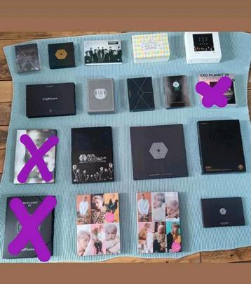 EXO & Baekhyun Rare DVD's en Albums