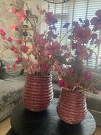 Kunstbloemen in pot 2 stuks, Huis en Inrichting, Ophalen, Zo goed als nieuw, Binnen