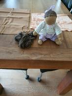 antroposofische pop 30 cm. nog af te maken en tricot, Ophalen of Verzenden, Zo goed als nieuw, Overige typen