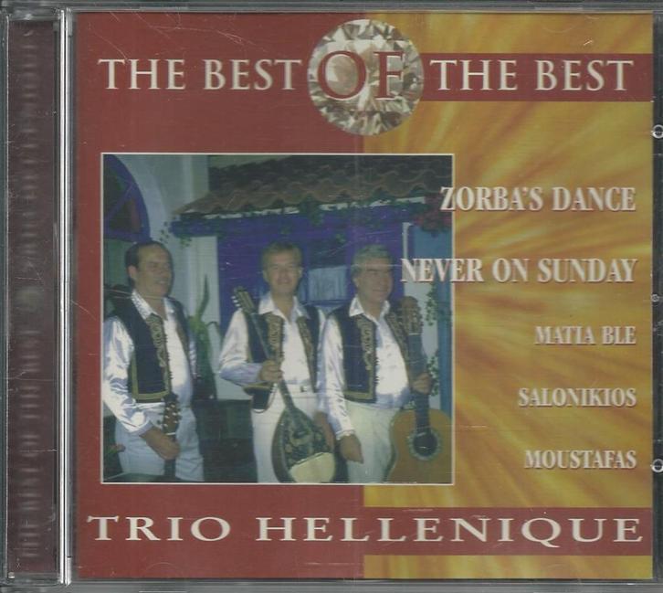 Trio Hellenique - The best of the best, Cd's en Dvd's, Cd's | Pop, Nieuw in verpakking, 1980 tot 2000, Ophalen of Verzenden