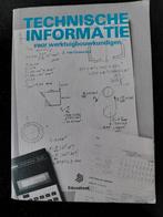Technische informatie voor Werktuigbouwkundigen, Boeken, Techniek, Gelezen, Ophalen of Verzenden, Werktuigbouwkunde, J. van Gemerden