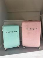 ***Twee Suit suit koffers groot en middel**, Sieraden, Tassen en Uiterlijk, Koffers, Ophalen, Gebruikt, Hard kunststof, 70 cm of meer