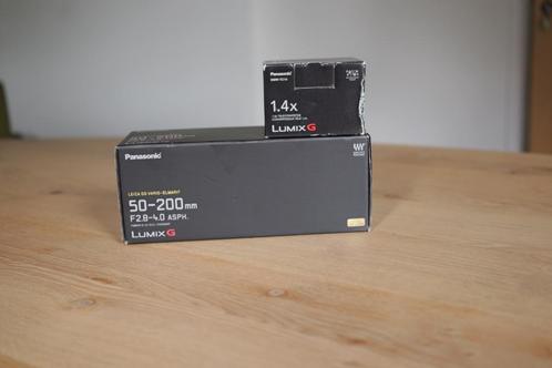 Panasonic 50-200mm F2.8-4 incluis 1.4 teleconverter, Audio, Tv en Foto, Fotocamera's Digitaal, Gebruikt, Compact, Overige Merken