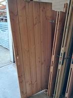 Poortdeur Douglas met stalen frame, nummer 14, Tuin en Terras, Niet ingevuld, Nieuw, 2 meter of meer, Niet ingevuld