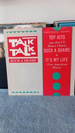 Lp talk Talk such a shame   it's my life  maxi single usa, Ophalen of Verzenden, Zo goed als nieuw