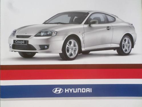 Hyundai Coupe & V6 2005 Brochure, Boeken, Auto's | Folders en Tijdschriften, Zo goed als nieuw, Overige merken, Verzenden