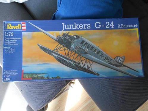 Revell 4299 modelbouwdoos 1:72 Junkers G-24, Hobby en Vrije tijd, Modelbouw | Vliegtuigen en Helikopters, Nieuw, Vliegtuig, 1:72 tot 1:144