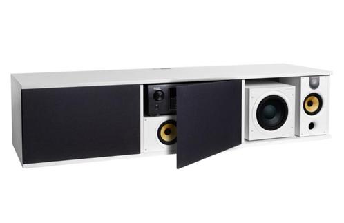 UNNU 231 V2 TV/Audio meubel met speakers, Huis en Inrichting, Kasten | Televisiemeubels, Zo goed als nieuw, Minder dan 100 cm