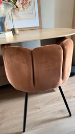 Mooie bruine/ terra stoelen 4 stuk, Huis en Inrichting, Stoelen, Ophalen, Bruin, Zo goed als nieuw, Vier