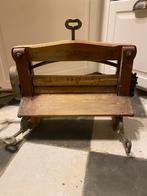 Oude was wringer, Ophalen