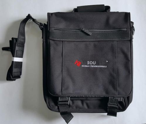 NIEUW schoudertas laptoptas schooltas platentas rugzak, Sieraden, Tassen en Uiterlijk, Tassen | Schoudertassen, Nieuw, Zwart, Ophalen