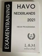 Examentraining havo Nederlands 2021, Ophalen of Verzenden, Gelezen, HAVO, Nederlands