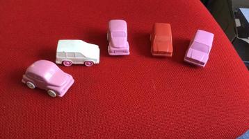 VOLVO MODELLEN LOT 5x KUNSTSTOF FANTASIE KALMAR ZWEDEN beschikbaar voor biedingen
