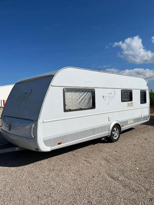 caravan Tabbert vivaldi 550 dv 2,5 modell W27 BJ 2009, Caravans en Kamperen, Caravans, Bedrijf, tot en met 4, 1250 - 1500 kg, Rondzit
