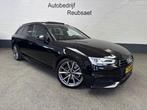 Audi A4 2.0 Tfsi Mhev S-Line Black Edition NAP Panodak B&O L, Auto's, Audi, Gebruikt, Euro 6, Zwart, Hybride Elektrisch/Benzine