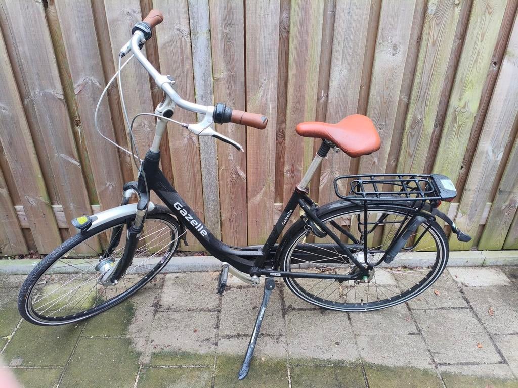 2 fietsen Gazelle Orange Plus C7 (zwart en wit), Fietsen en Brommers, Ophalen, Gazelle, Versnellingen