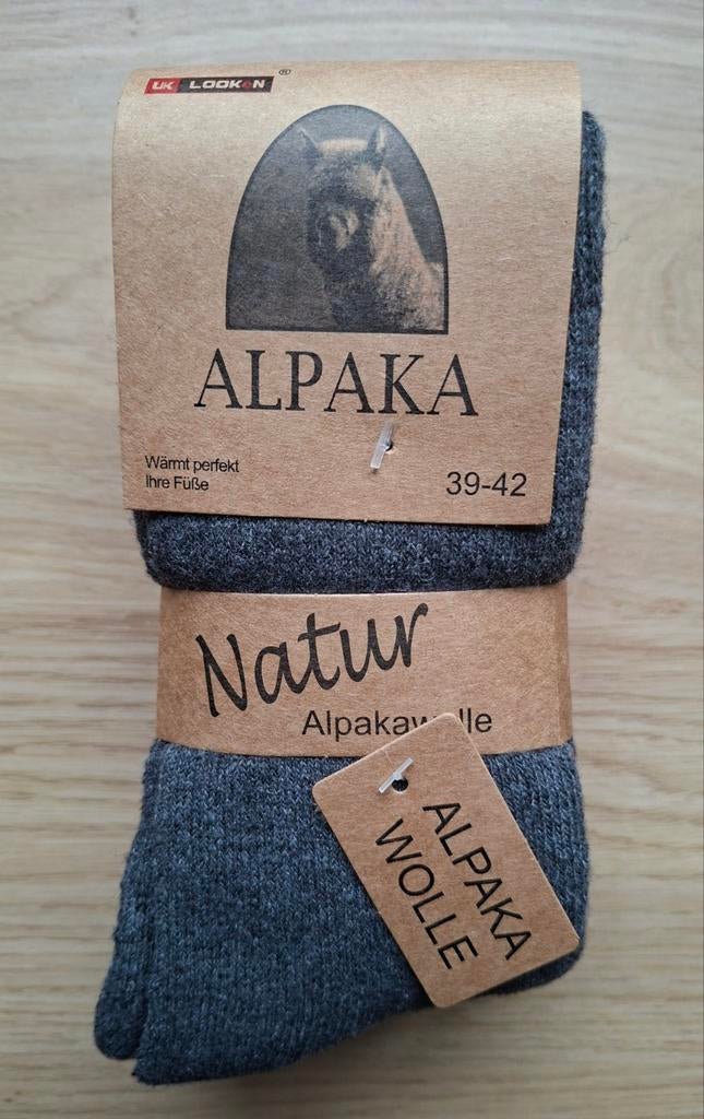 3 Paar Warme Alpaka Wollen Sokken Maat 39-42., Kleding | Dames, Sokken en Kousen, Sokken en Kniesokken, Alpaka, Nieuw, Ophalen of Verzenden