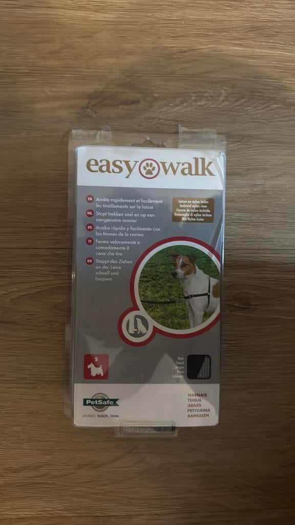 Easy walk anti trek tuig maat S nieuw, Ophalen of Verzenden, Nieuw
