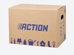 20 Action Verhuisdoos packing Boxes (50 Ltr), Ophalen, Doos, Opvouwbaar, Minder dan 50 cm